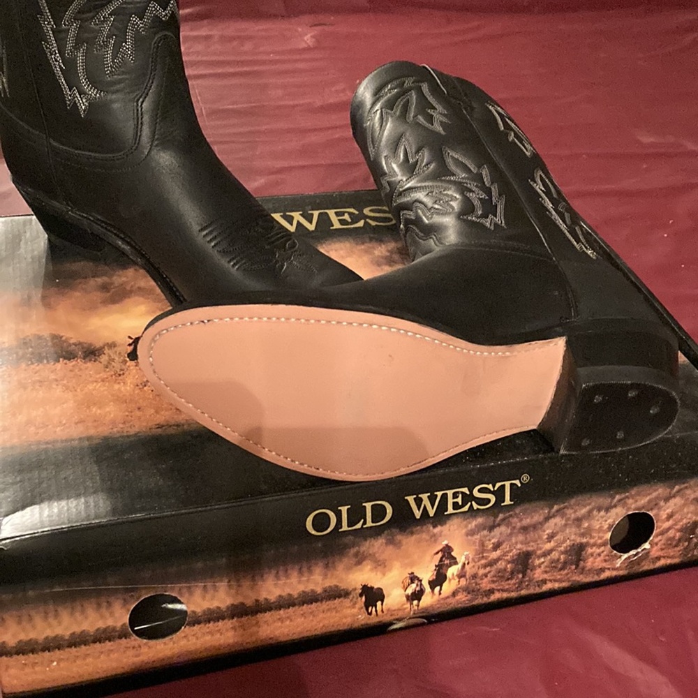 NEW-Old West Ladies Western Boots size 9 1/2 M - Picture 5 of 5
